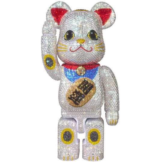 限定品発売のお知らせ(BE@RBRICK CRYSTAL DECORATE 招き猫 開運 400％、BE@RBRICK 招き猫 開運・千万両 透明メッキ 100％ & 400％ / 1000％)／4月29日(火)12時より