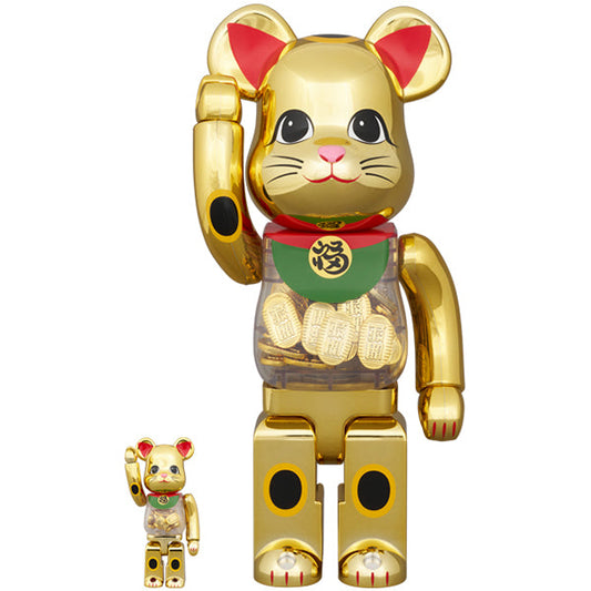限定品発売のお知らせ(BE@RBRICK 招き猫 小判 開運 弍 金メッキ 100％ & 400％ / 1000％、BE@RBRICK 達磨 金メッキ 1000％)／5月27日(火)12時より