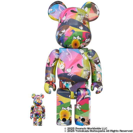 BE@RBRICK TOMOKAZU MATSUYAMA × PEANUTS 100% & 400% ／4月12日(土)より