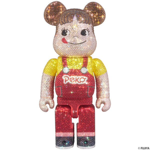 BE@RBRICK CRYSTAL DECORATE ペコちゃん 400% ／7月10日(木)より受注開始！