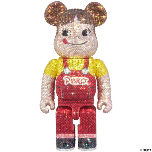 BE@RBRICK CRYSTAL DECORATE ペコちゃん 400% ／7月10日(木)より受注開始！