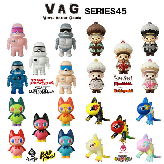 VAG(VINYL ARTIST GACHA) SERIES45／12月27日(土)発売！