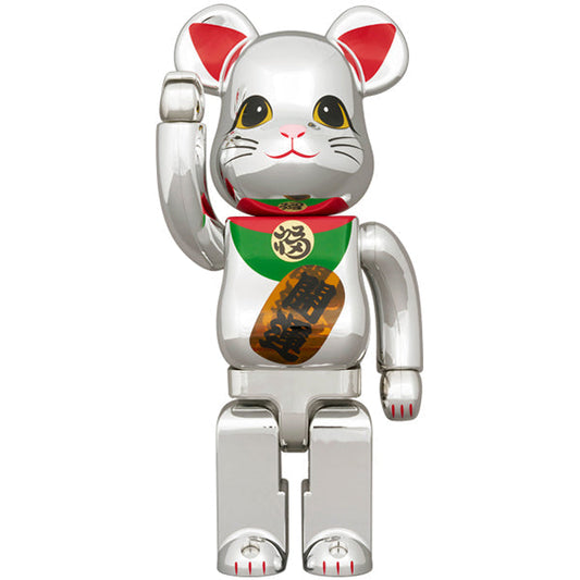 限定品発売のお知らせ(BE@RBRICK 招き猫 開運 銀メッキ 発光 400％ / 1000％)／1月28日(火)12時より