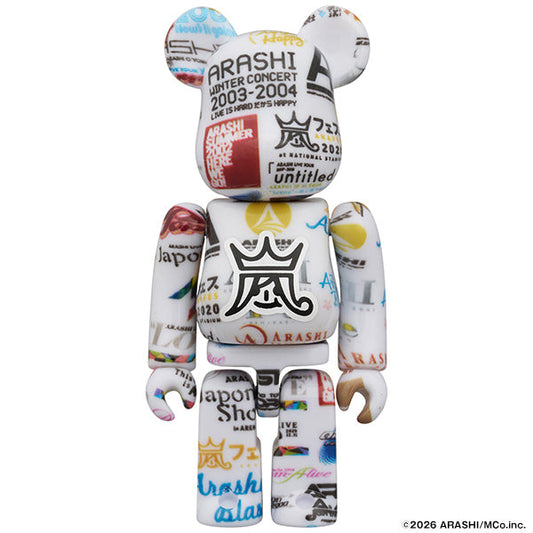 ARASHI LIVE LOGO BE@RBRICK ／3月13日(金)より