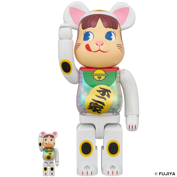 BE@RBRICK 達磨 ペコちゃん 金メッキ 100％ & 400％ ／4月14日(月)より抽選販売応募受付開始！