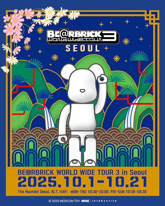 『BE@RBRICK WORLD WIDE TOUR 3 in Seoul』開催決定！