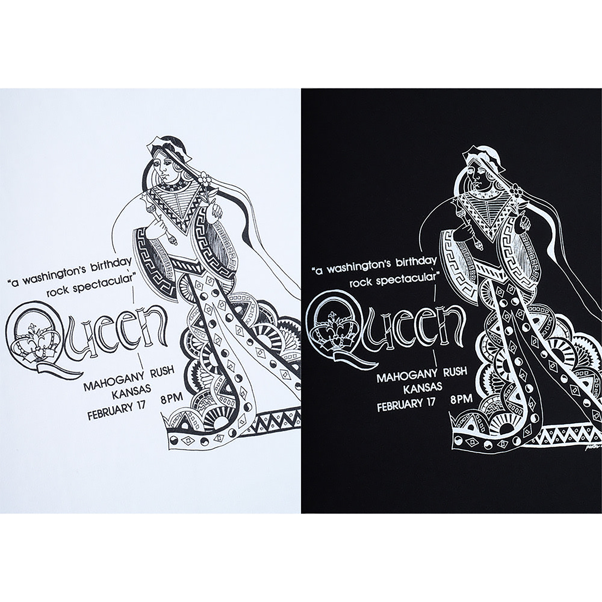 International by Amplifier “Queen” “Poster” T-SHIRT《Scheduled to be released and shipped in July 2026. Order period is until May 17th》