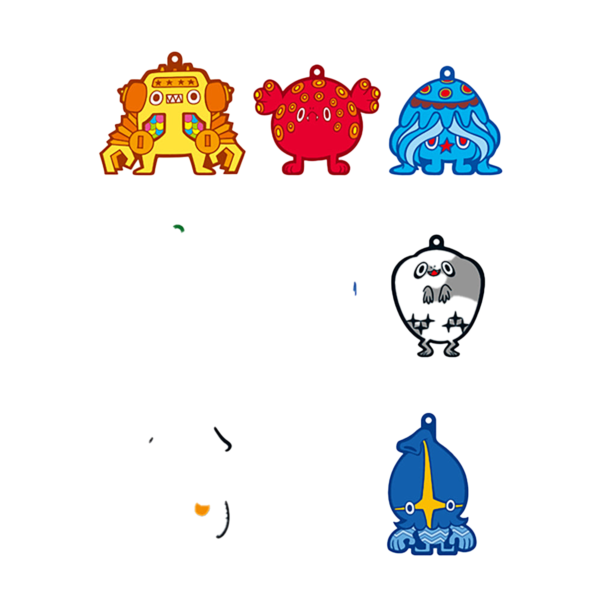KAIJU PLANET ラバーストラップ