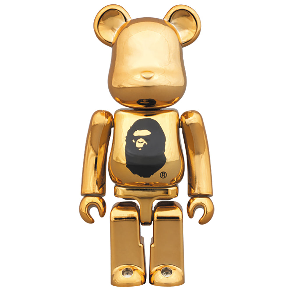 A BATHING APE(R) / NOWHERE 23rd anniv. GOLD BE@RBRICK_0