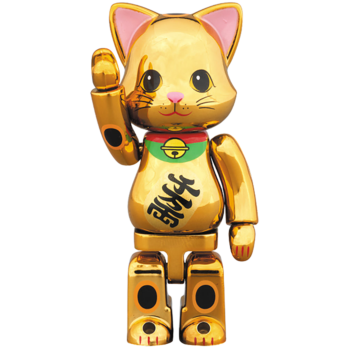 NY@BRICK 招き猫 金メッキ 100％