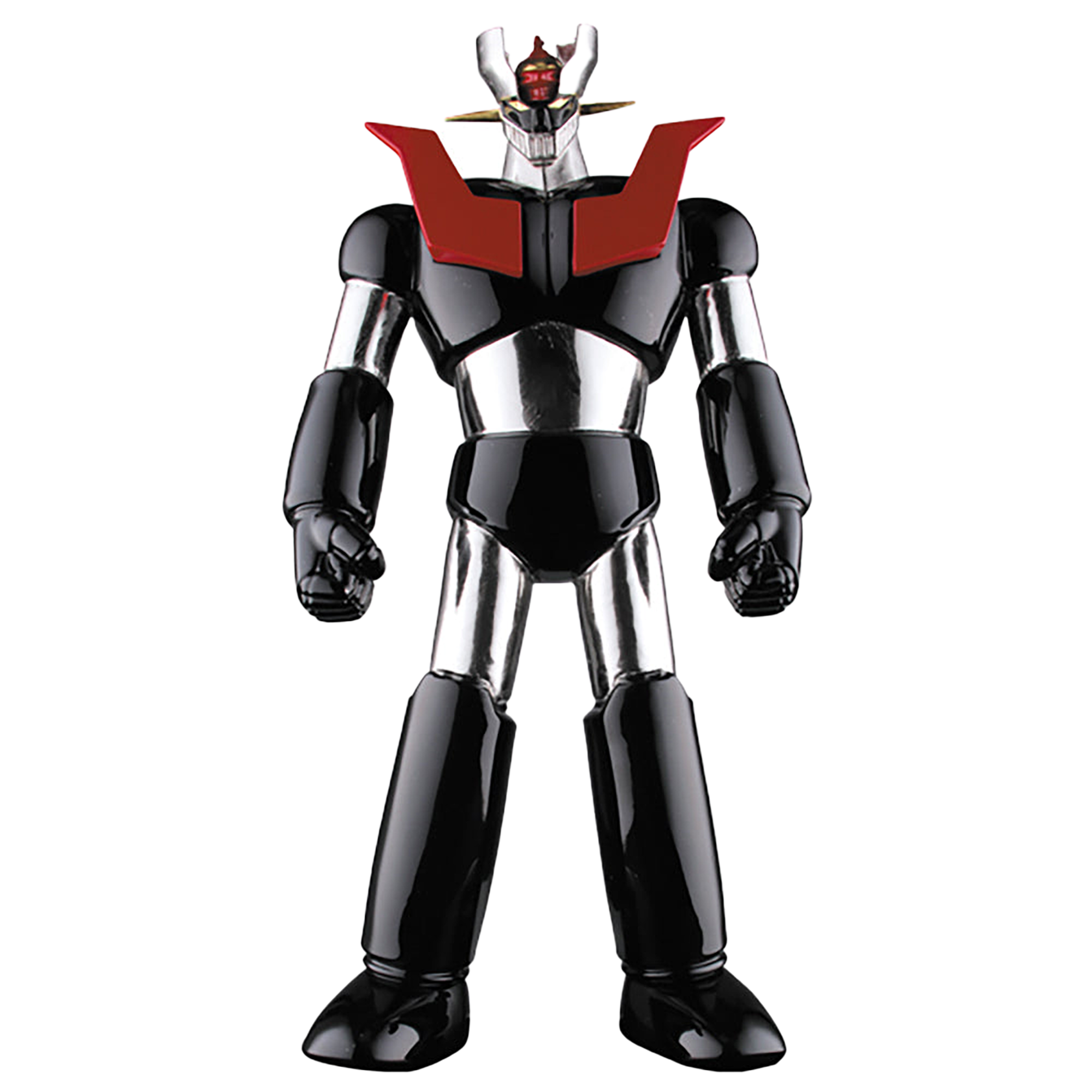 漆塗ソフビ マジンガーZ 白金仕上げ