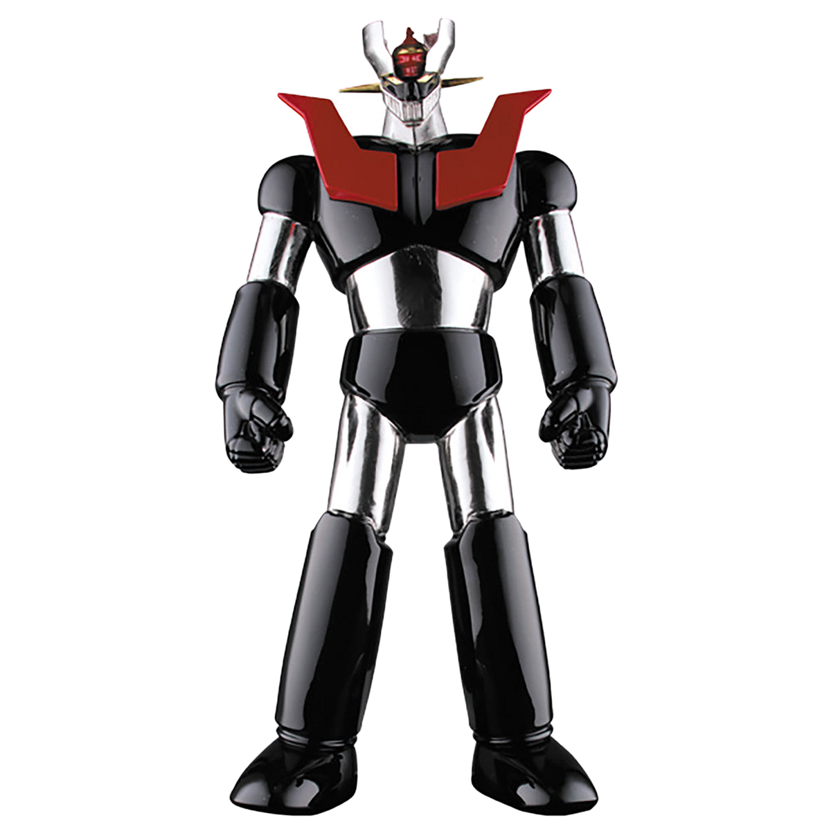 漆塗ソフビ マジンガーZ 白金仕上げ