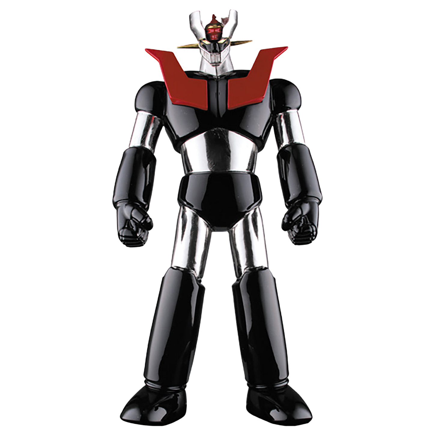 漆塗ソフビ マジンガーZ 白金仕上げ