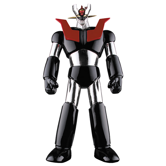 漆塗ソフビ マジンガーZ 白金仕上げ