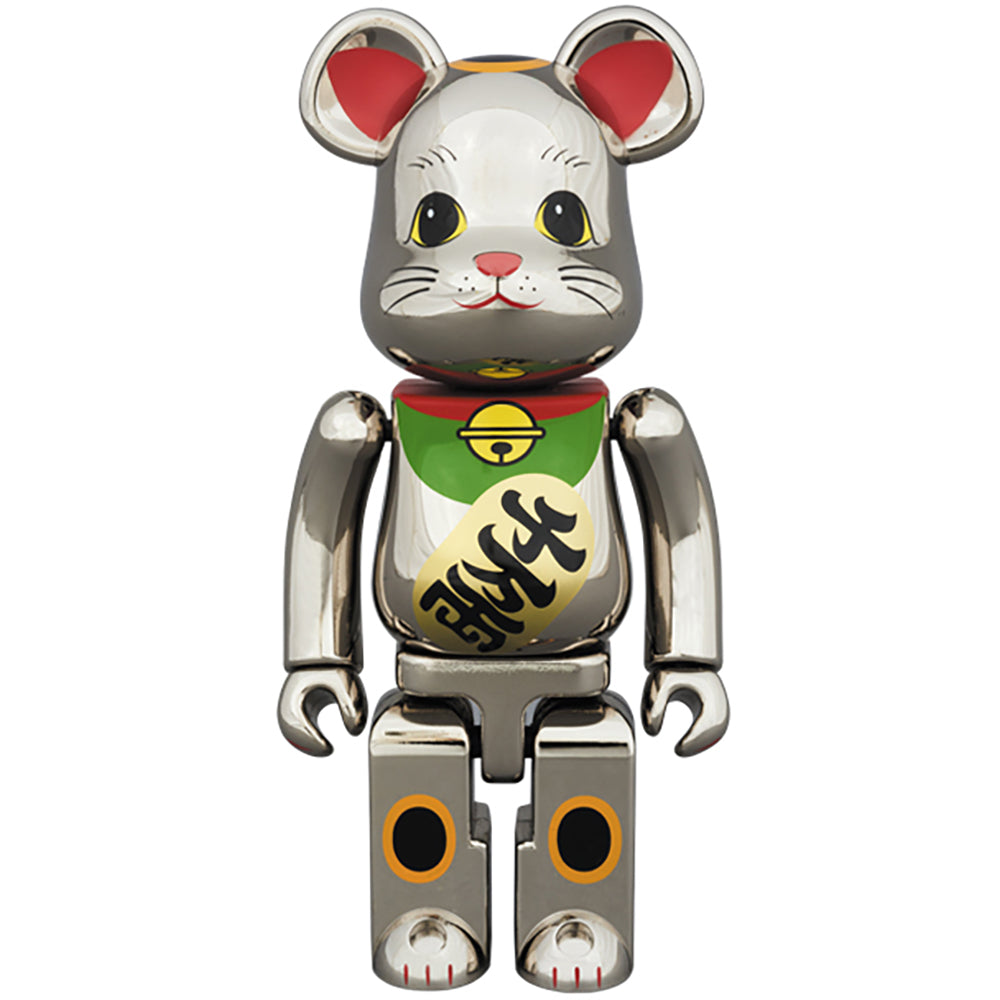 超合金 BE@RBRICK 招き猫 銀メッキ_0