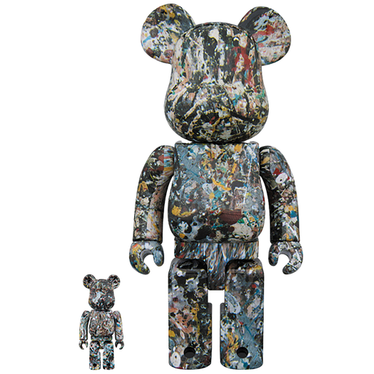 BE@RBRICK Jackson Pollock Studio Ver.2.0 100％ & 400％