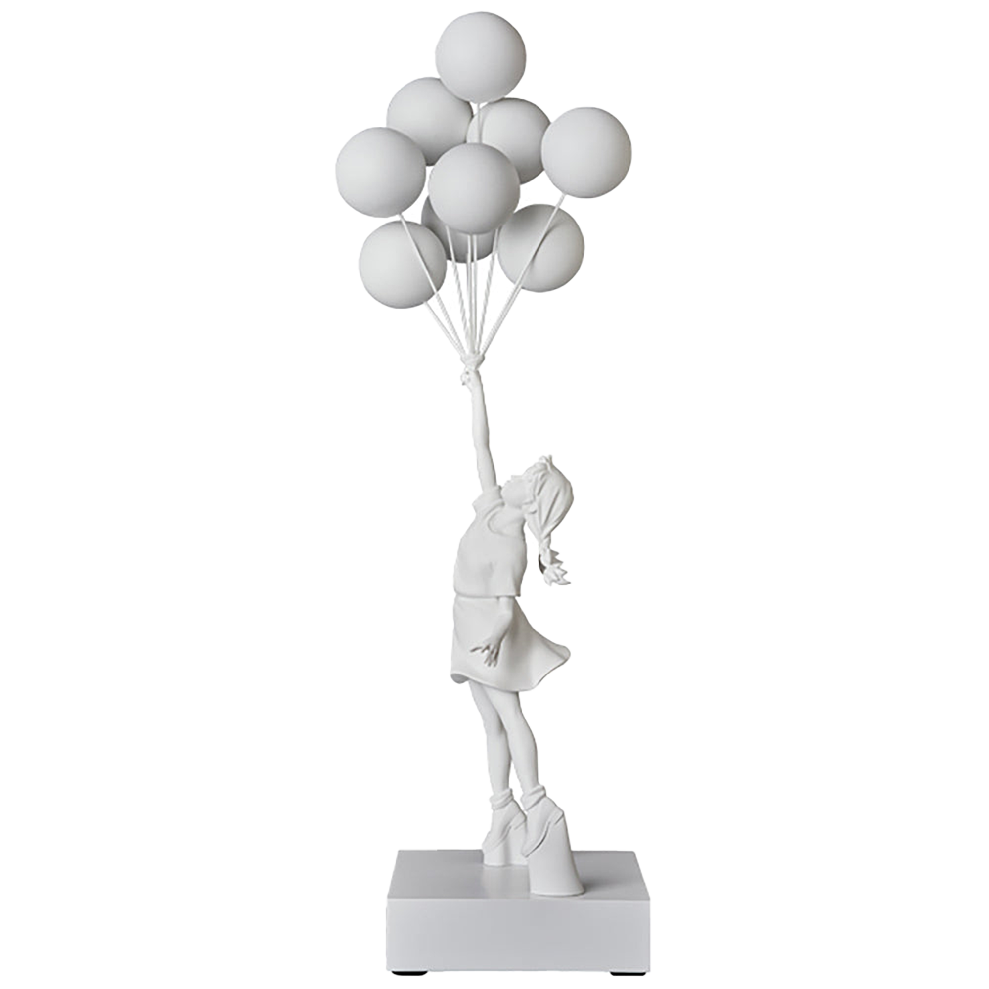 Flying Balloons Girl
