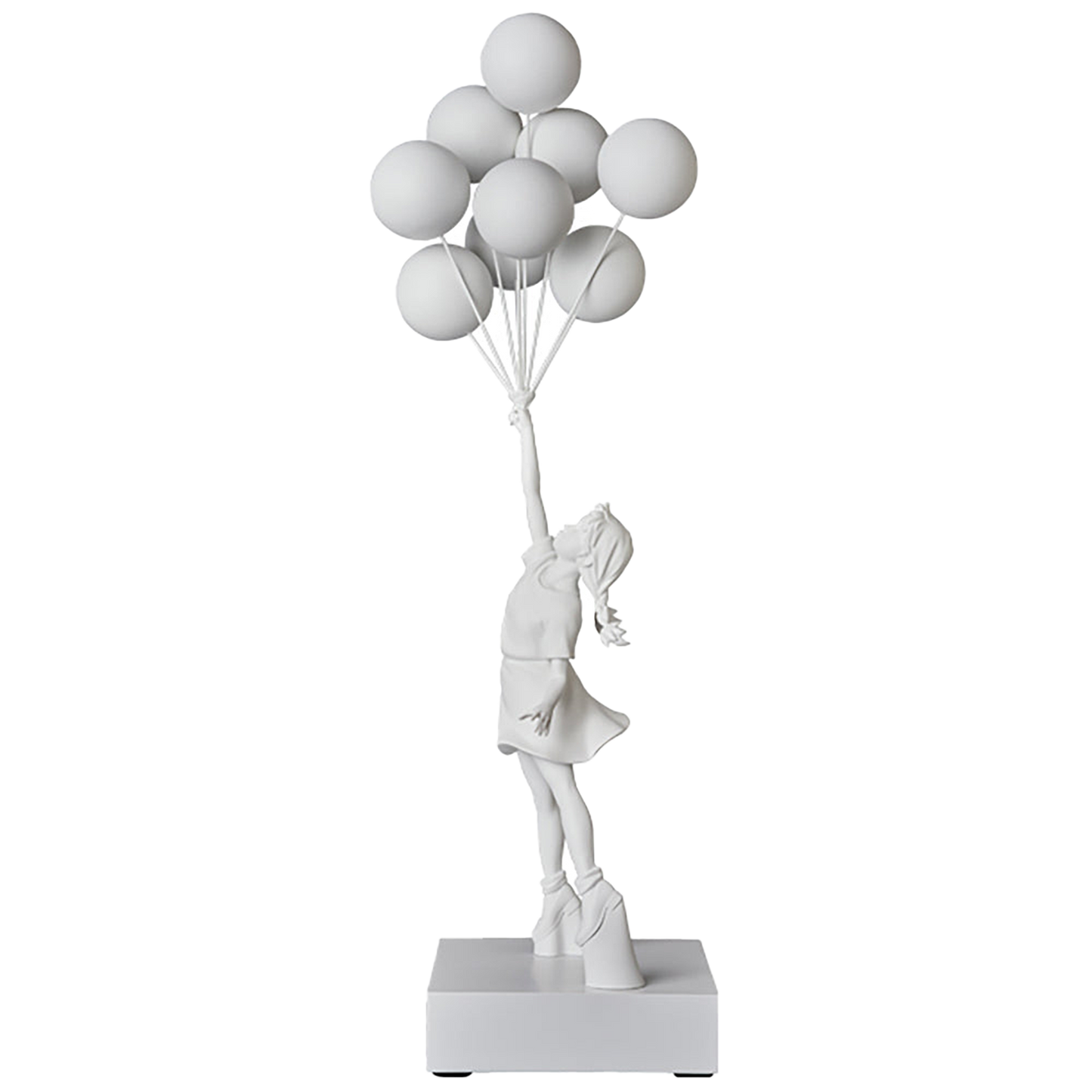 Flying Balloons Girl