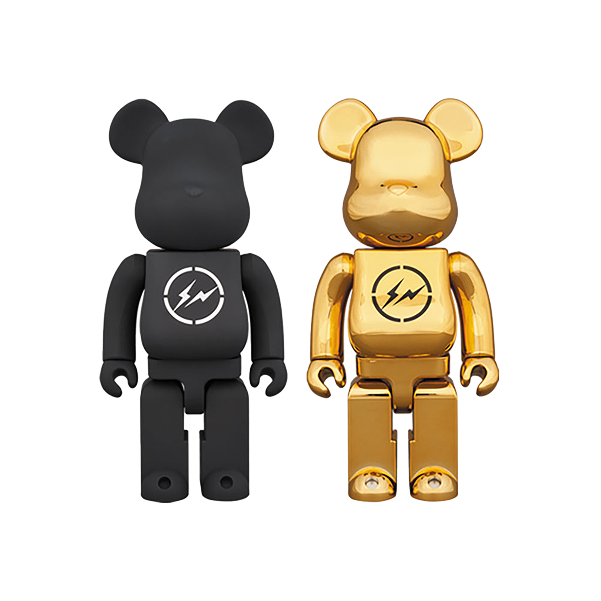 BE@RBRICK THE CONVENI × fragmentdesign 400％ BLACK／GOLD