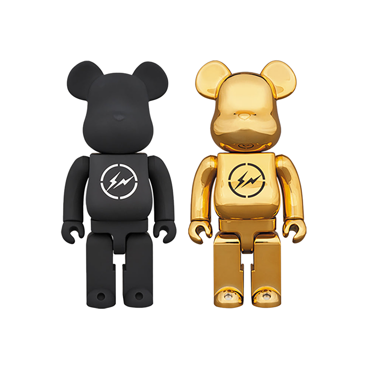 BE@RBRICK THE CONVENI × fragmentdesign 400％ BLACK／GOLD