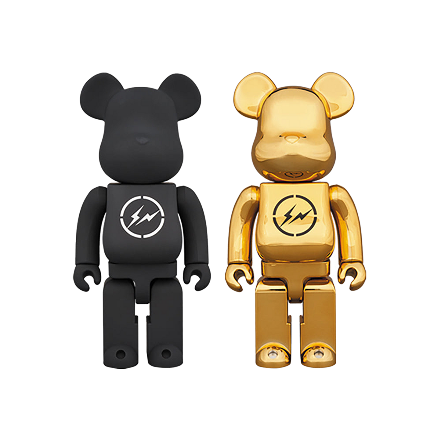 BE@RBRICK THE CONVENI × fragmentdesign 400％ BLACK／GOLD