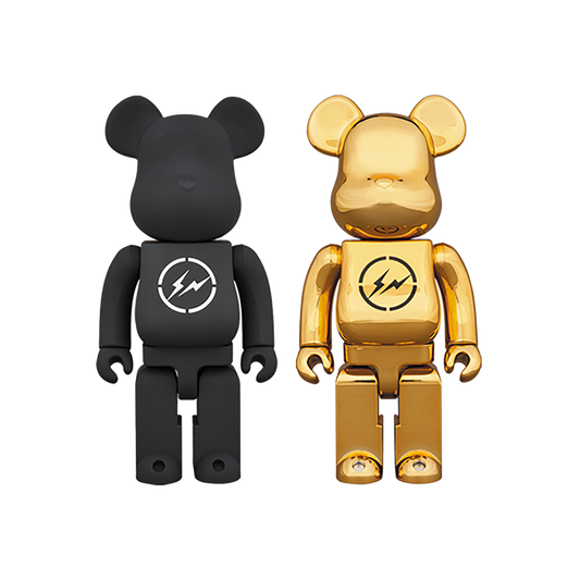 BE@RBRICK THE CONVENI × fragmentdesign 400％ BLACK／GOLD