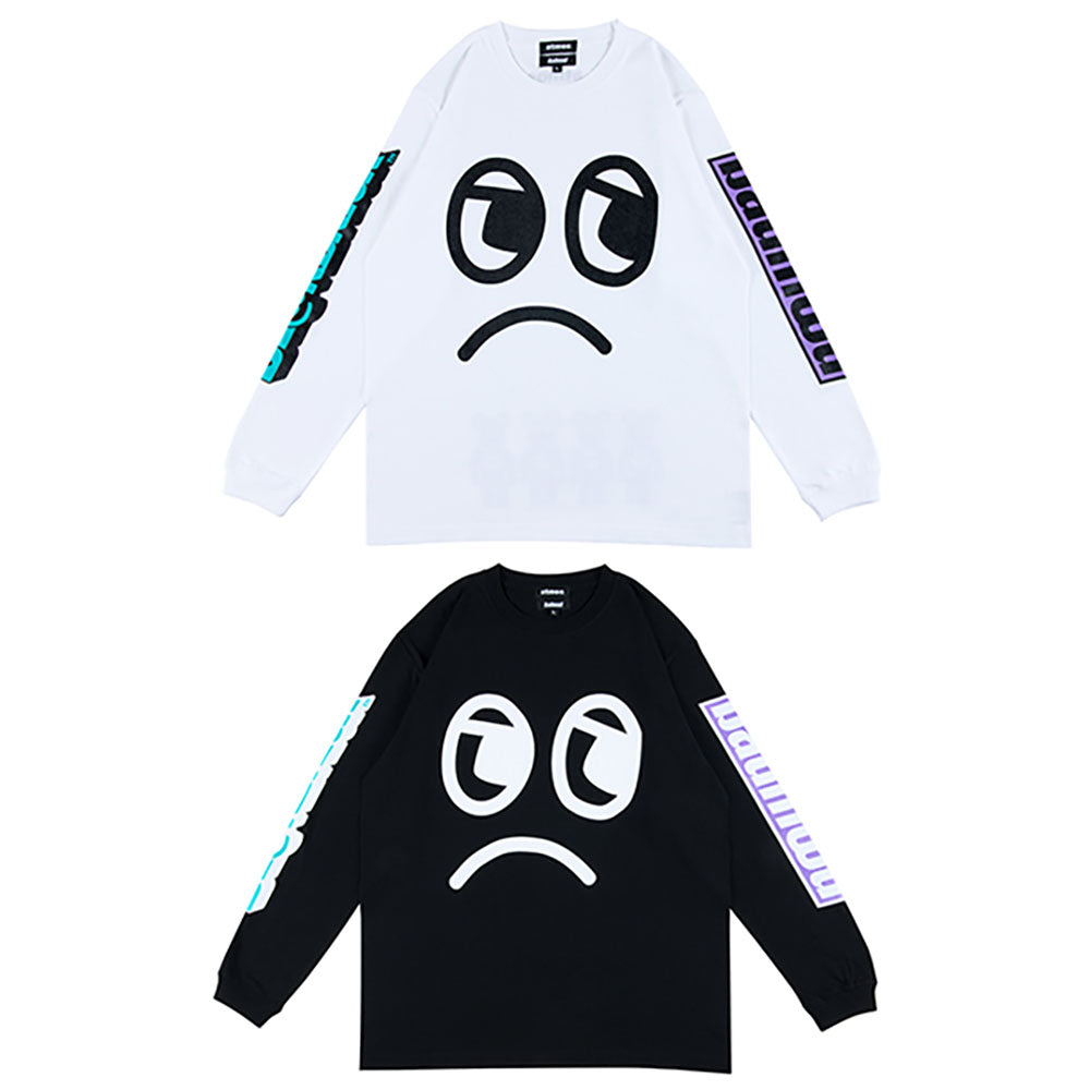 atmos × BE@RBRICK × BADMOOD L/S TEE_0