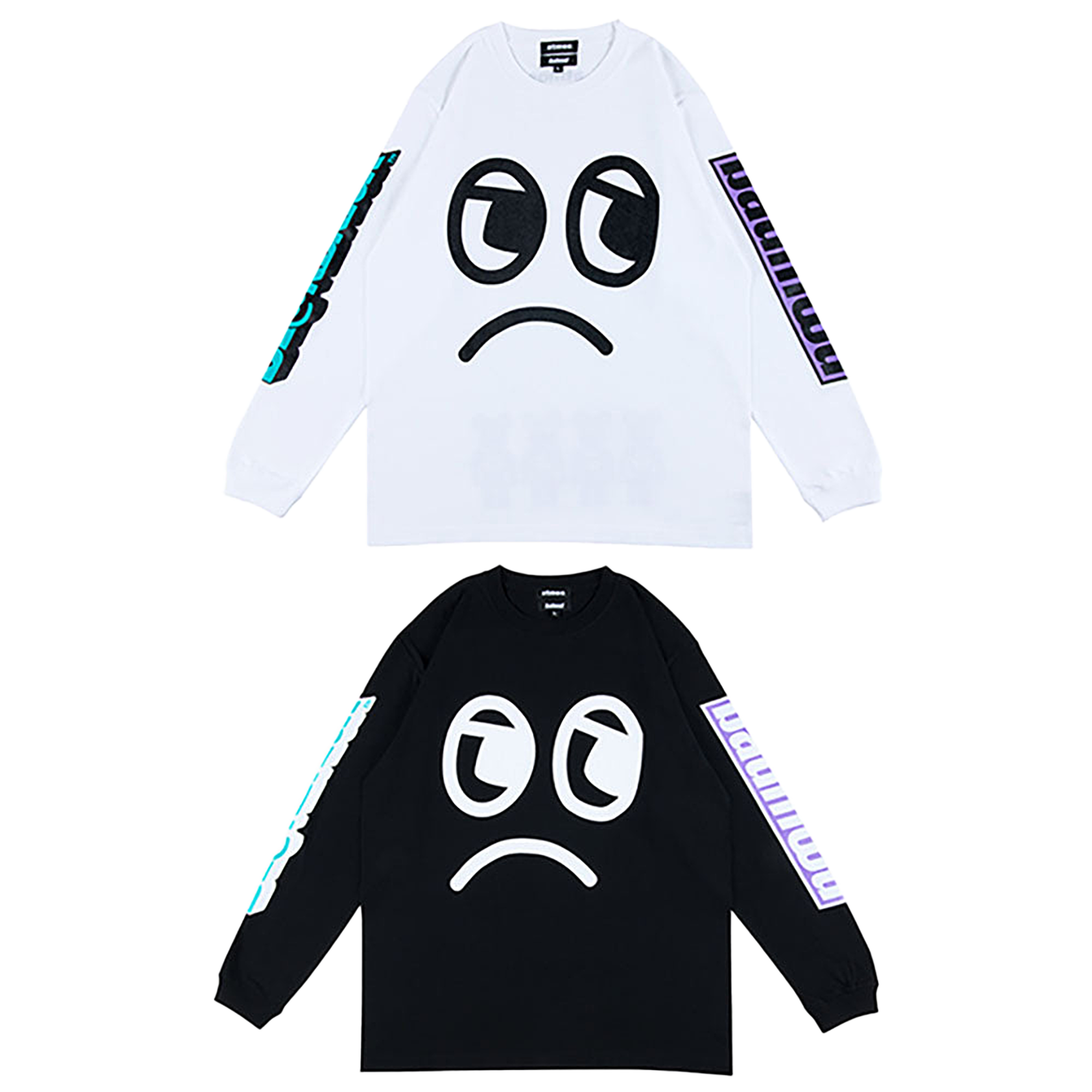 atmos × BE@RBRICK × BADMOOD L/S TEE