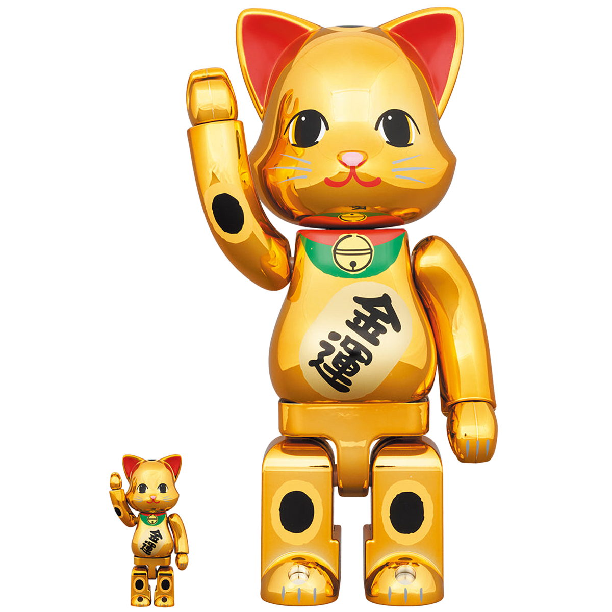 NY@BRICK Maneki Neko Gold Fortune Gold Plated 100% & 400%