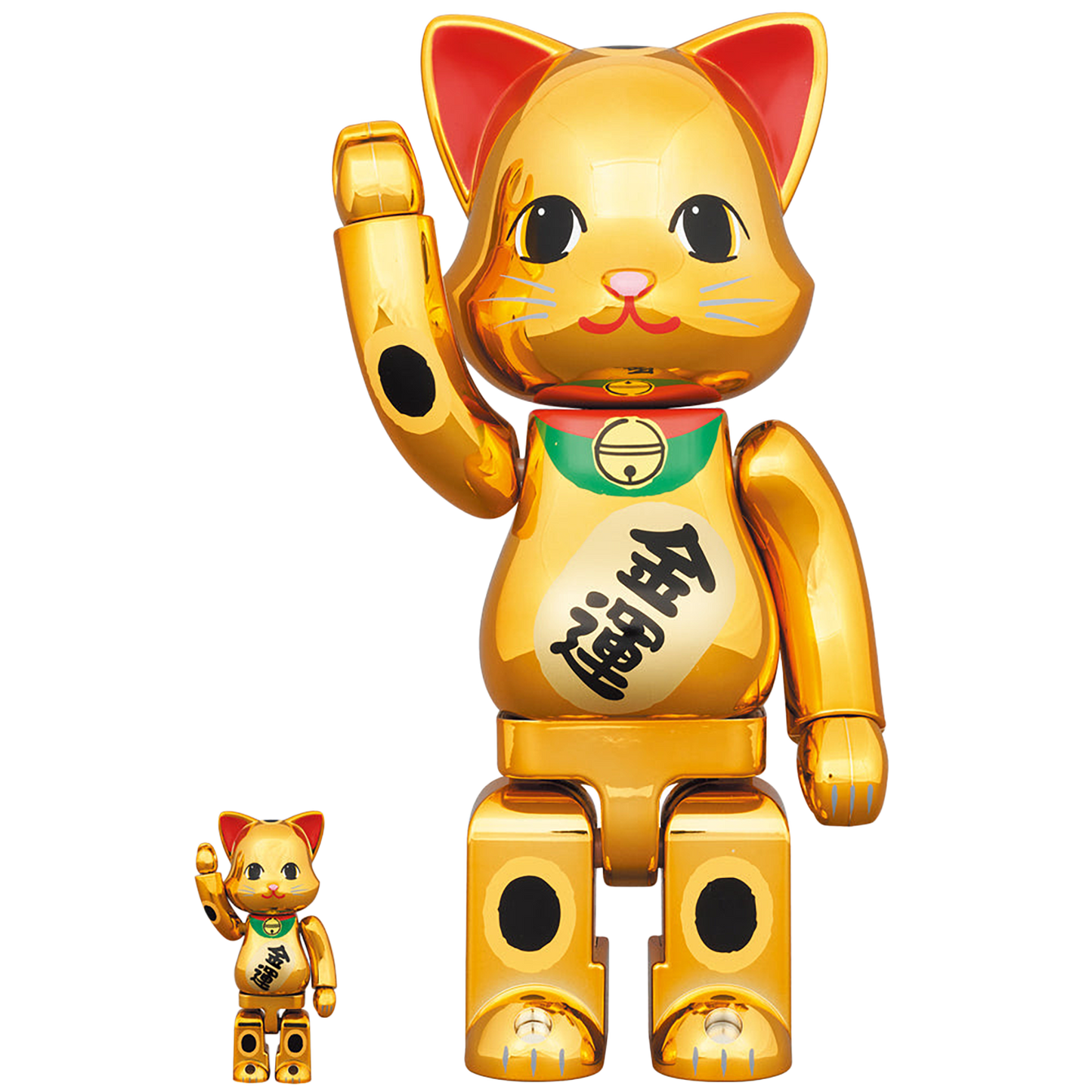 NY@BRICK Maneki Neko Gold Fortune Gold Plated 100% & 400%