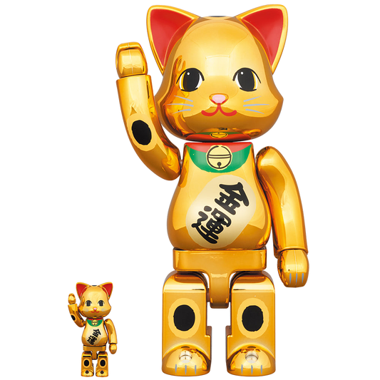 NY@BRICK 招财猫财运镀金 100% 和 400%