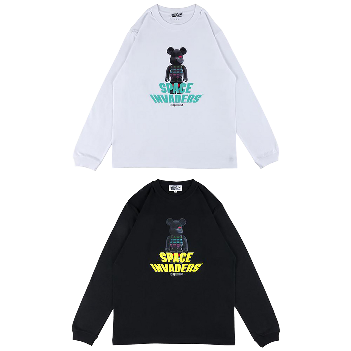 MLE SPACE INVADERS 系列 BE@RTEE L/S TEE