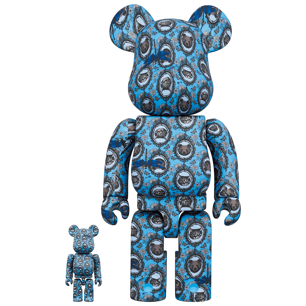 BE@RBRICK 粳米“镜子”100% 和 400%