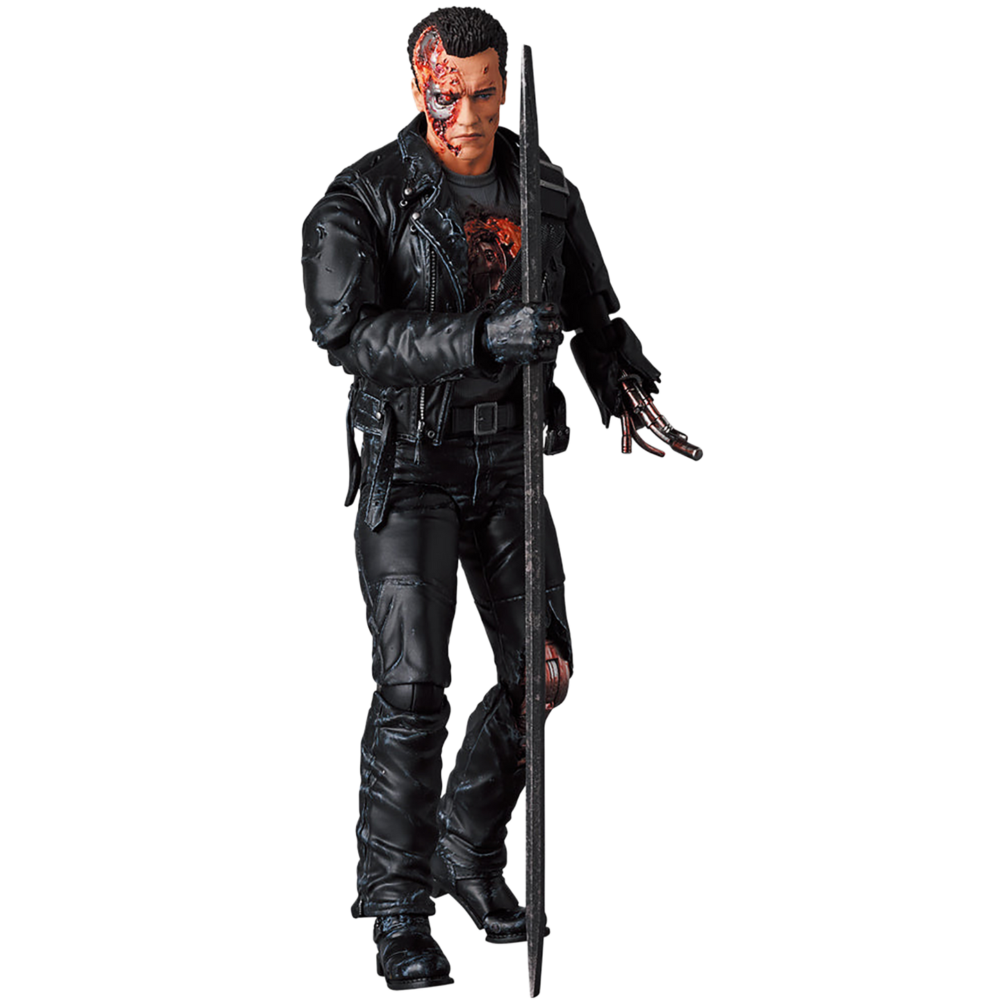 MAFEX T-800 (T2:BATTLE DAMAGE Ver.)