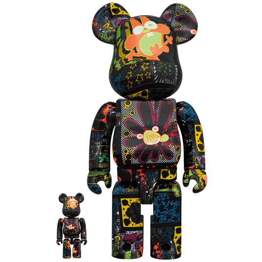 BE@RBRICK New Akatsuka Nyarome & Beshi 100% & 400%