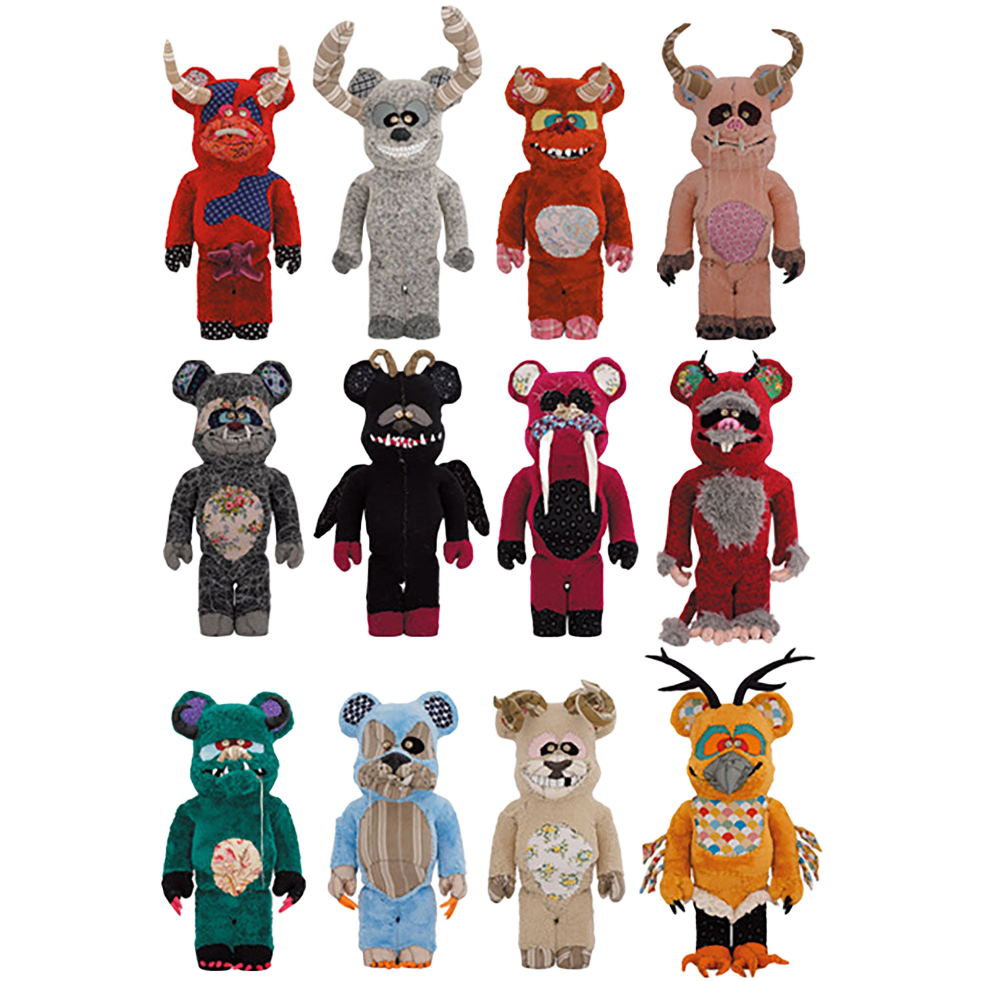 BE@RBRICK Anne Valérie Dupond ONE OF KIND 1000％ (ONE OFF) (EDITION 12)