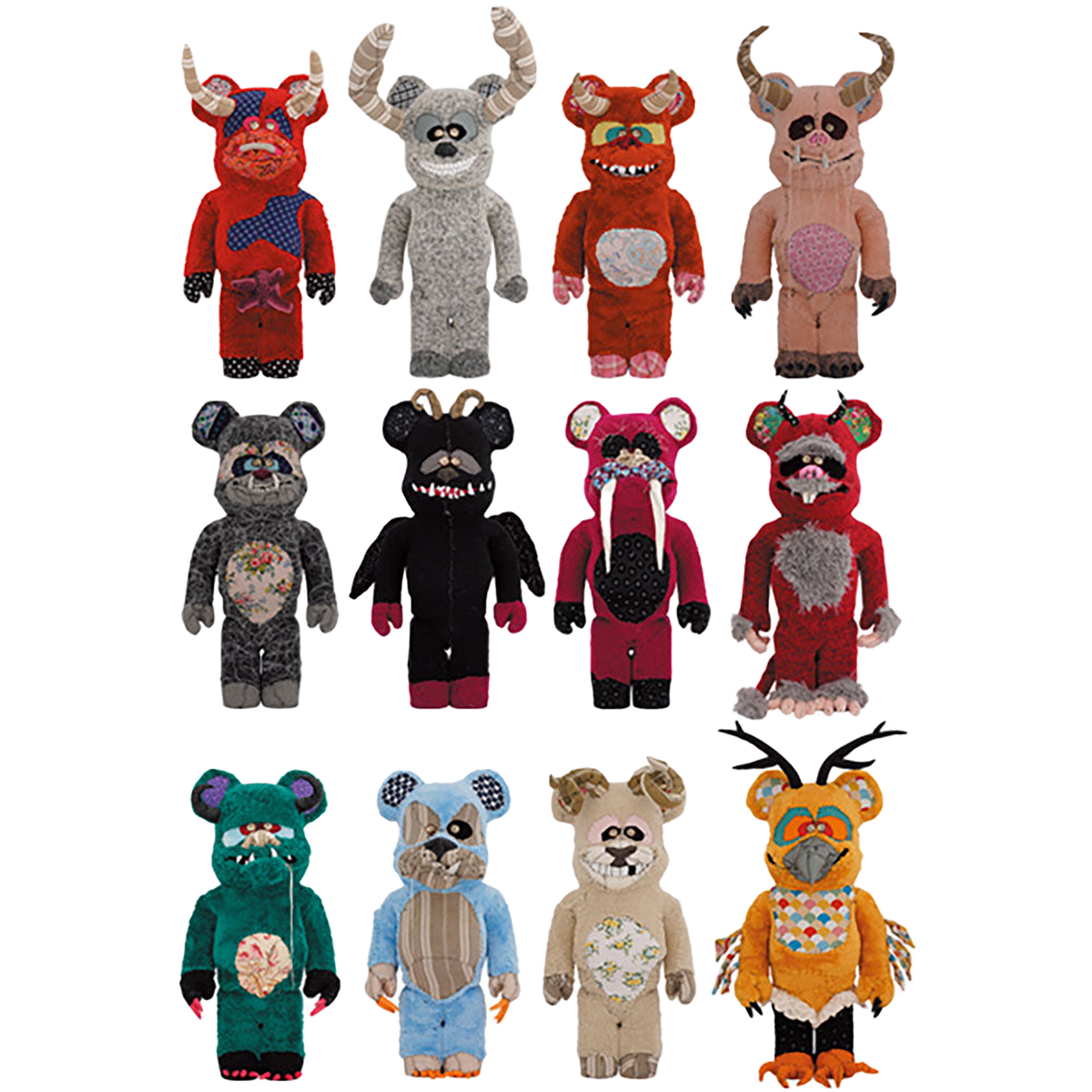BE@RBRICK Anne Valérie Dupond ONE OF KIND 1000％ (ONE OFF) (EDITION 12)