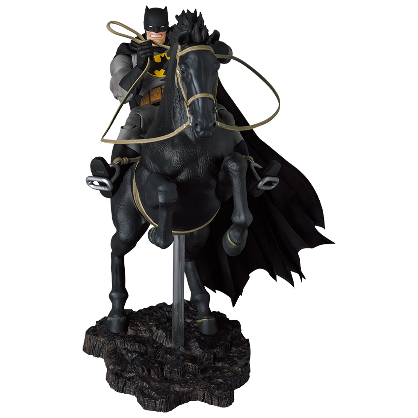 MAFEX BATMAN & HORSE (The Dark Knight Returns)
