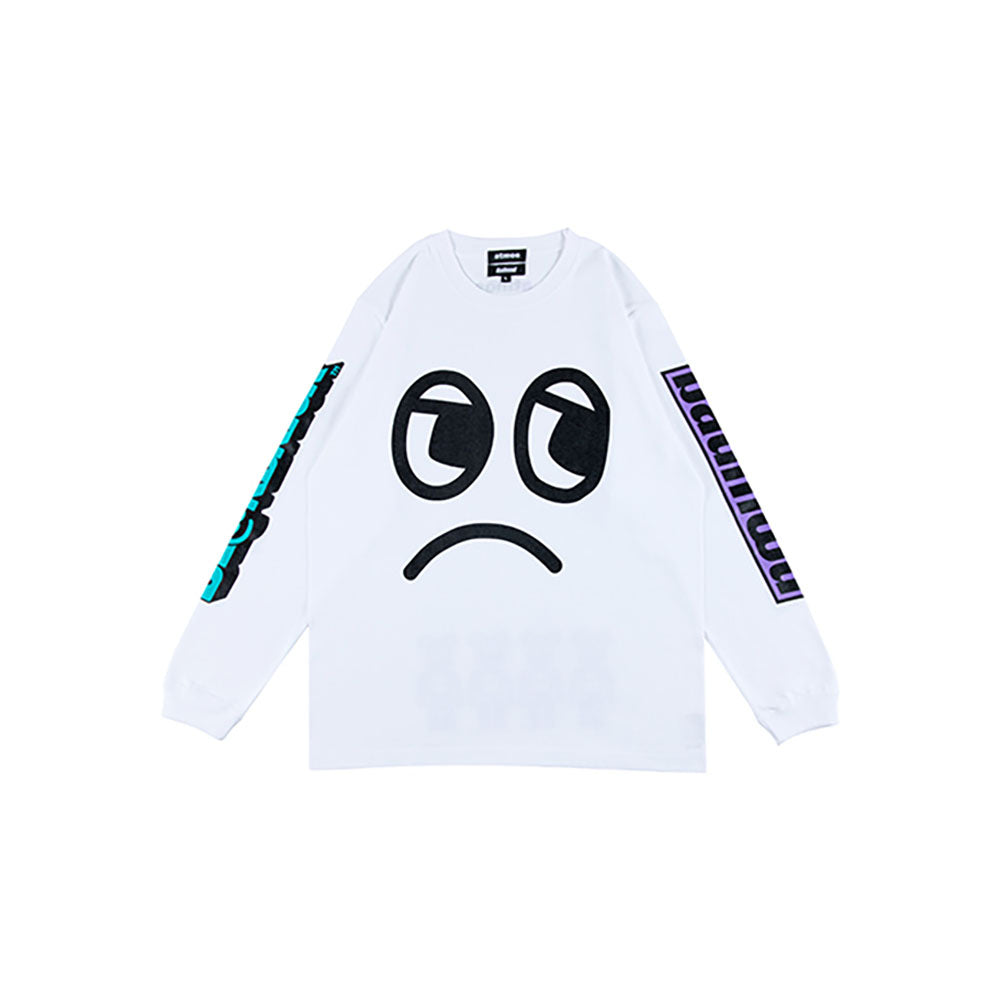 atmos × BE@RBRICK × BADMOOD L/S TEE_1