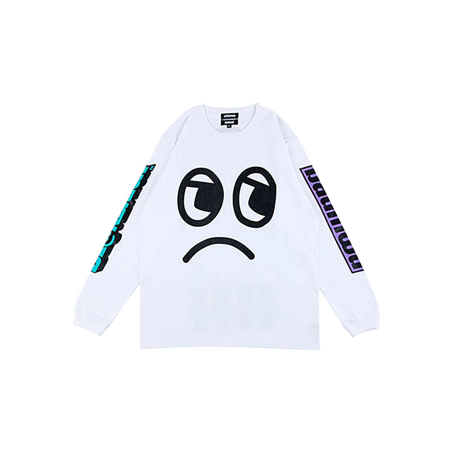 atmos × BE@RBRICK × BADMOOD L/S TEE
