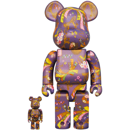 BE@RBRICK Chiyogami 2 100％ & 400％