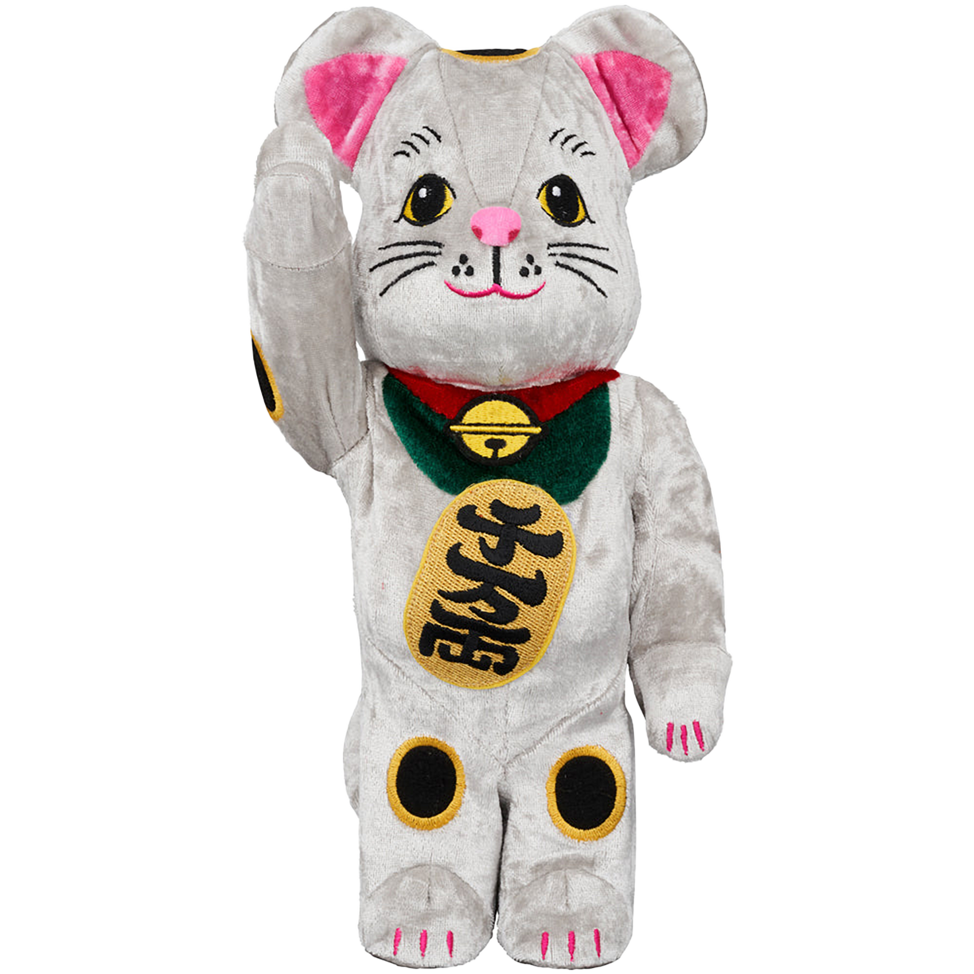 BE@RBRICK 招き猫 着ぐるみ 銀 400％ | MEDICOM TOY OFFICIAL STORE