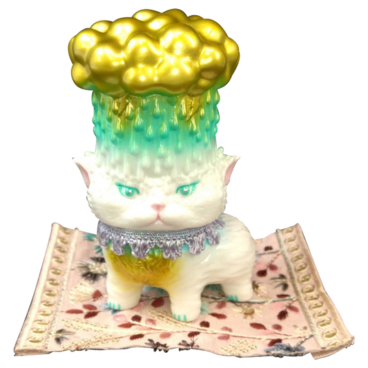 moucoyama Heavy rain White cat 