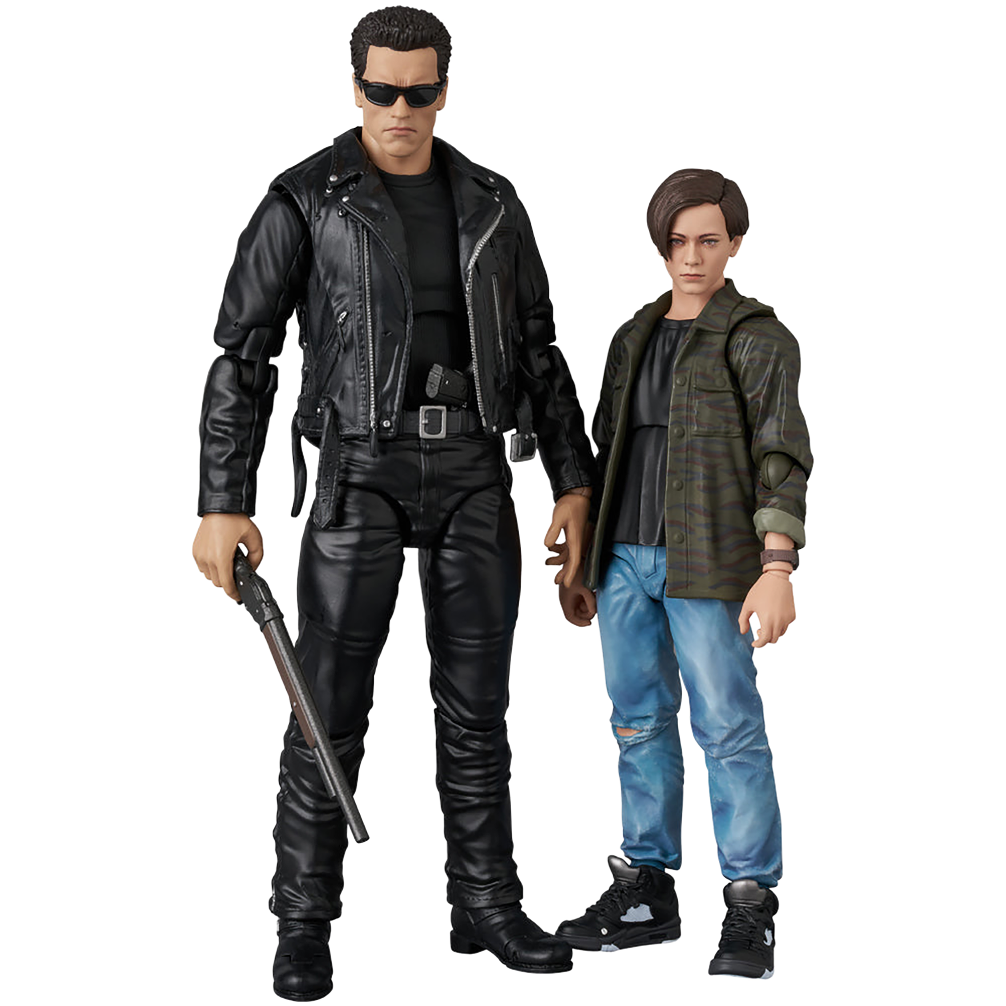 MAFEX T-800(T2 Ver.) & John Connor