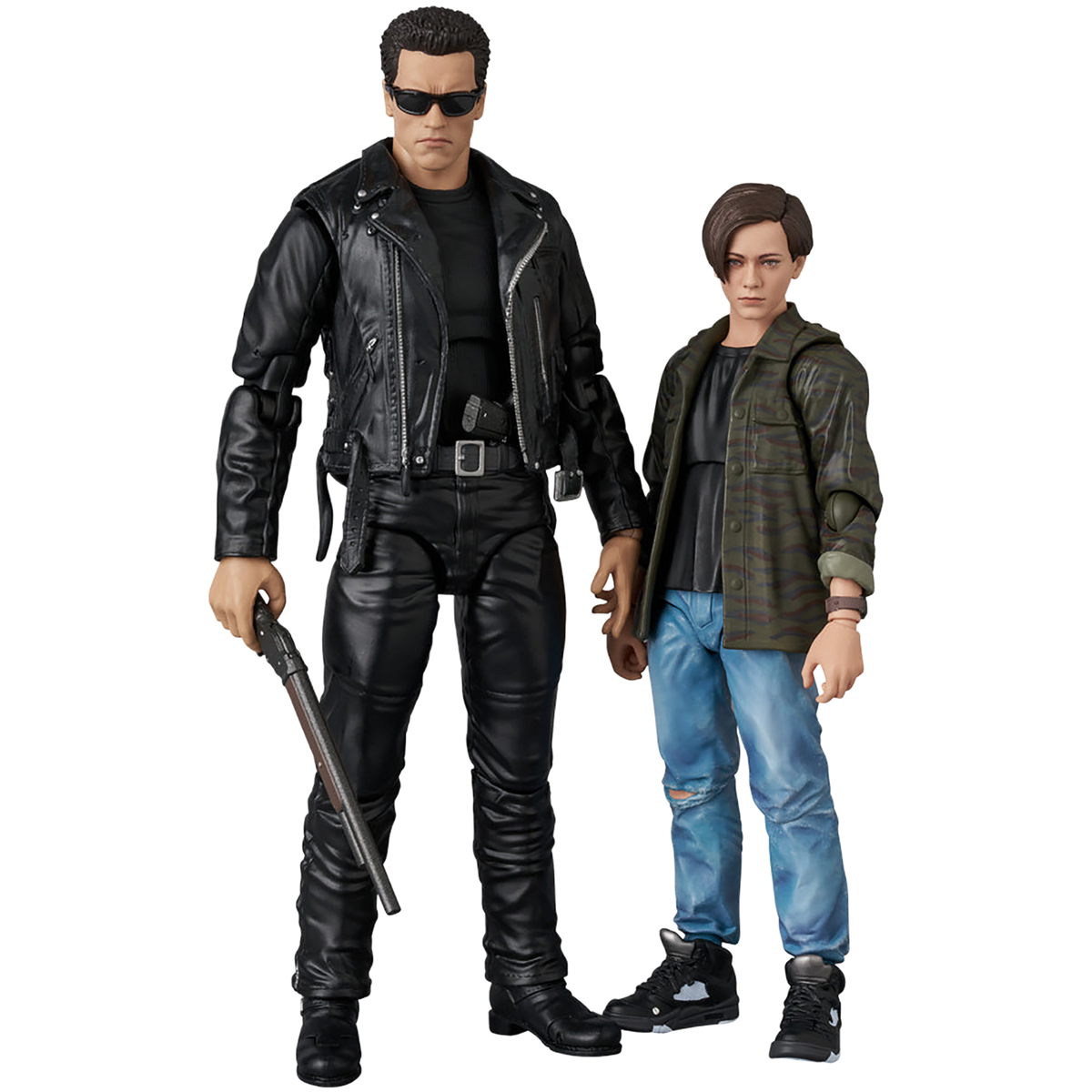 MAFEX T-800(T2 Ver.) & John Connor