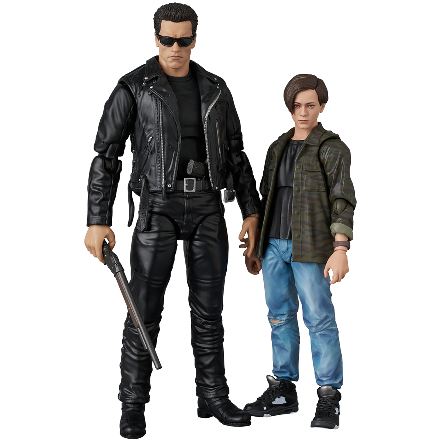 MAFEX T-800(T2 Ver.) & John Connor