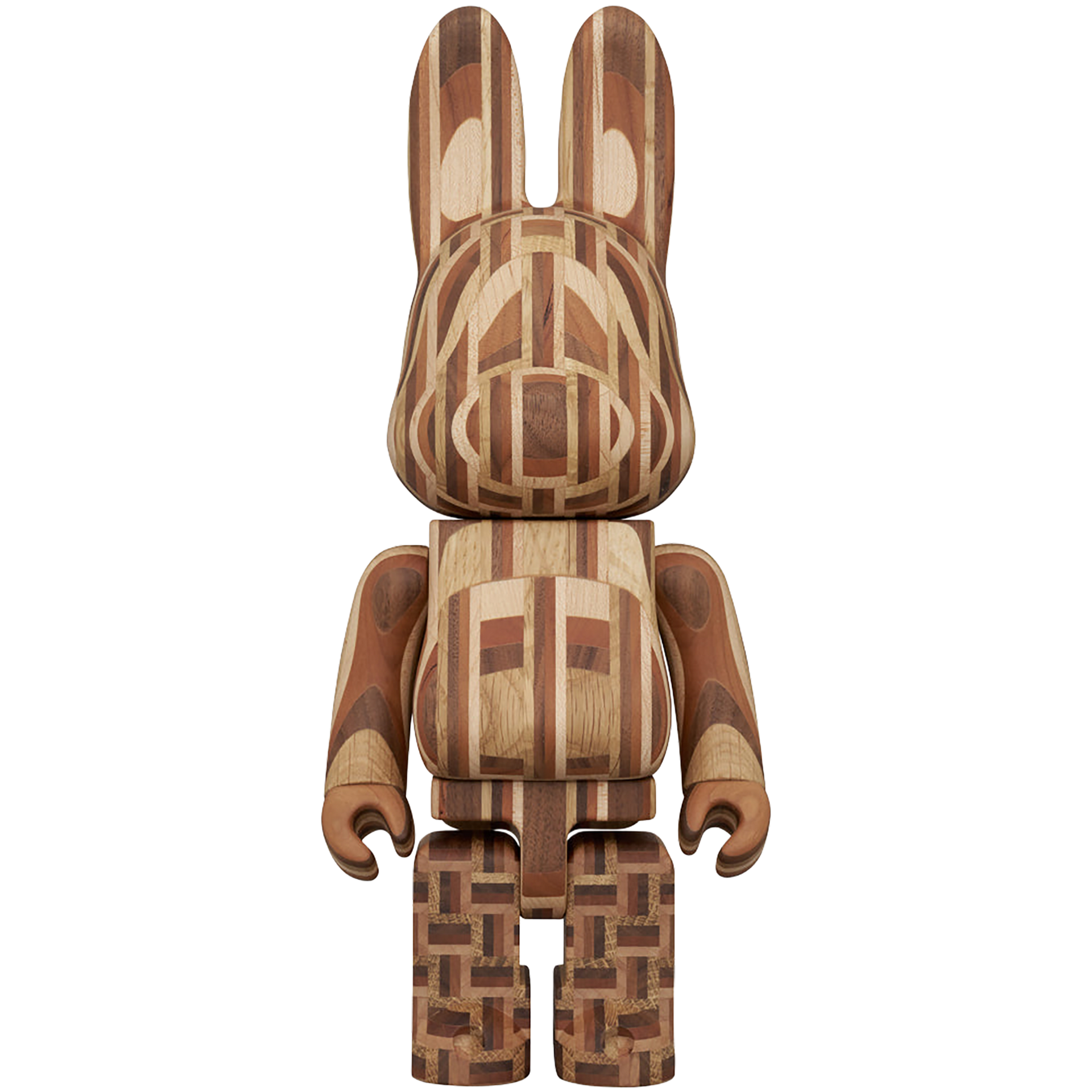 もくもく商品 R@BBRICK カリモク 寄木 2ND 400％ | MEDICOM TOY OFFICIAL STORE