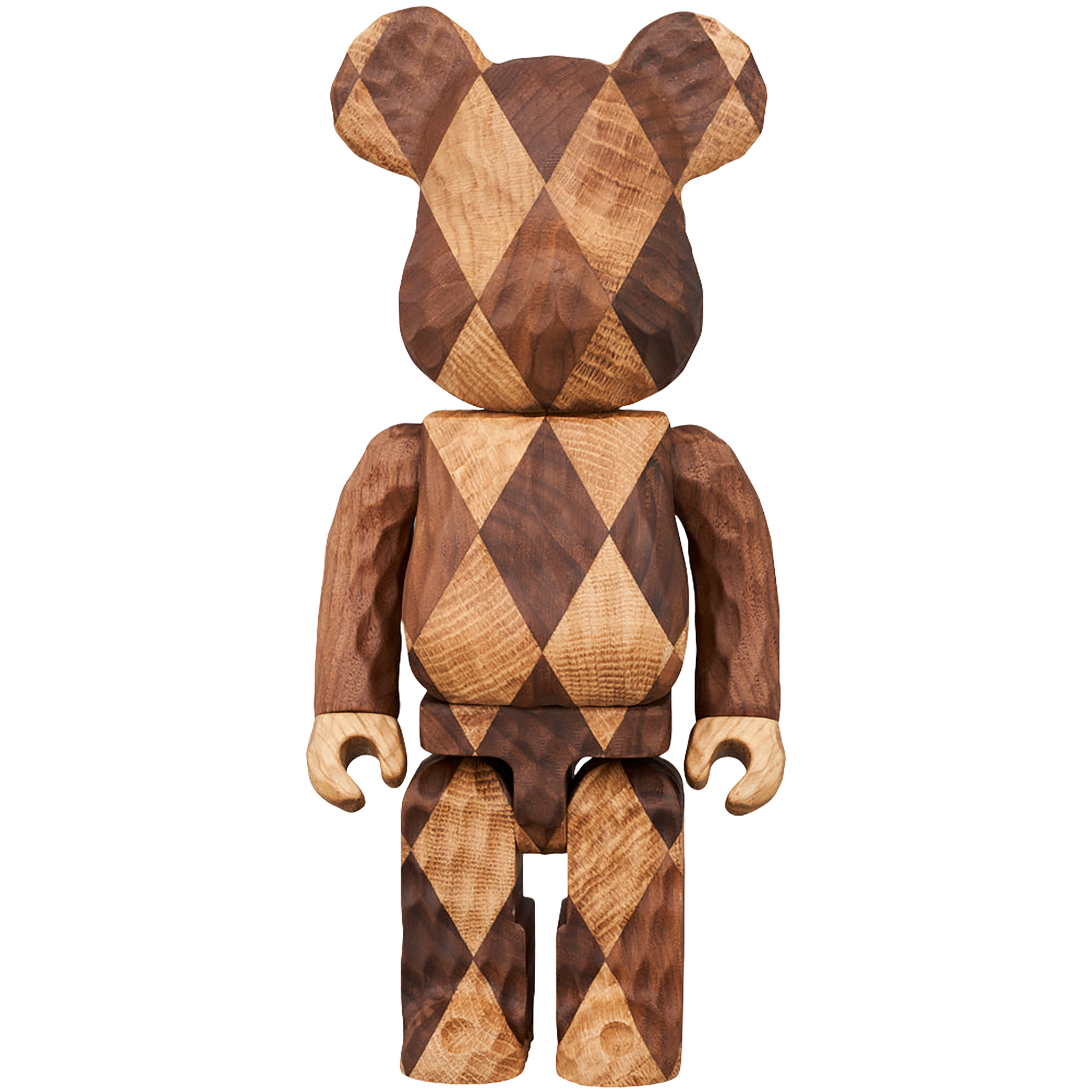 BE@RBRICK Karimoku fragmentdesign polygon-LATTICE PATTERN 400