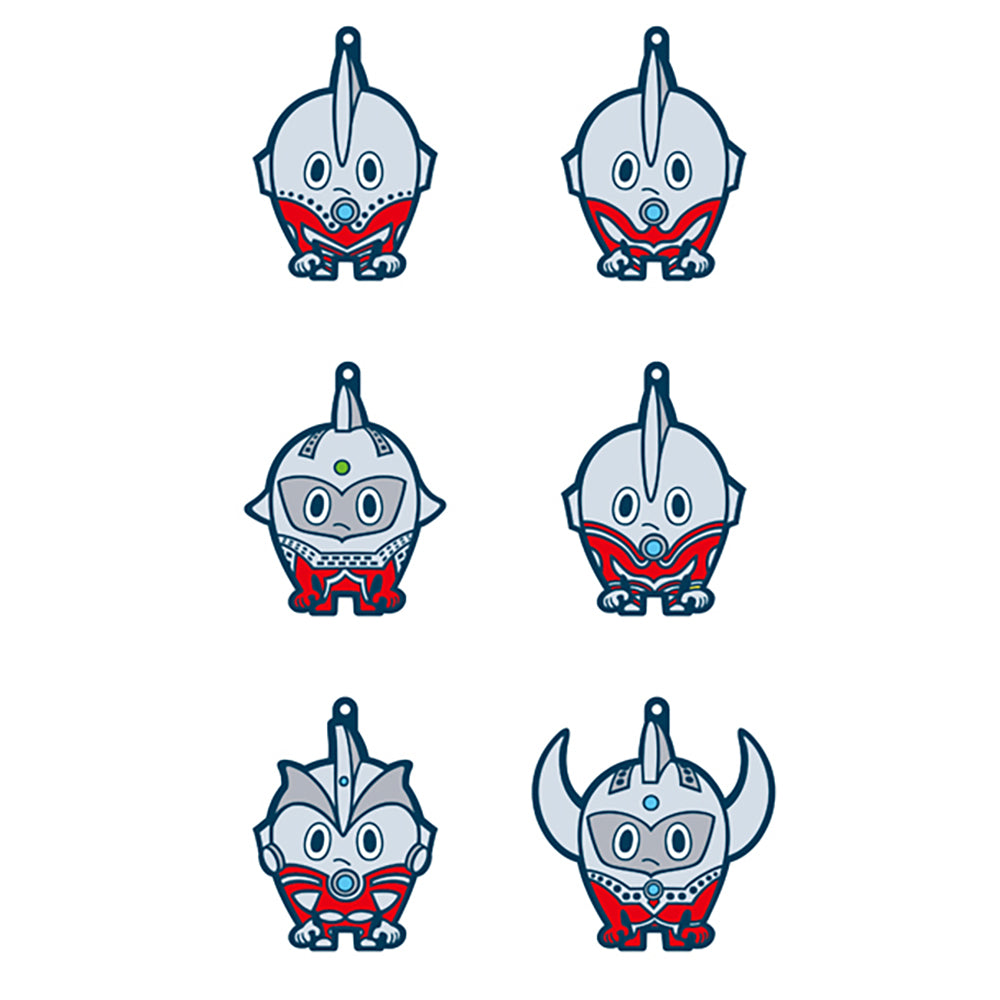 ウルトラ6兄弟 ラバーストラップ_0