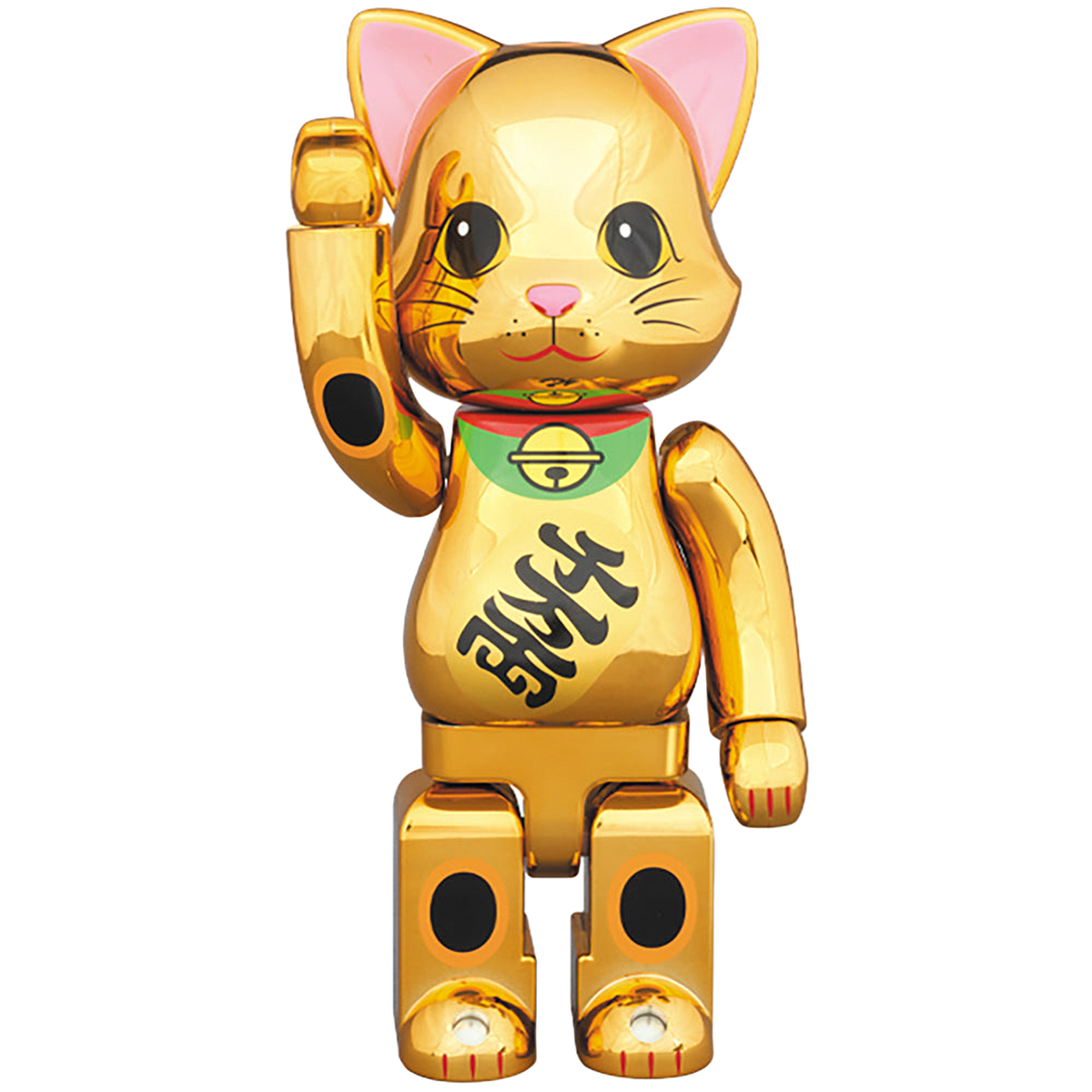 NY@BRICK 招き猫 金メッキ 400％